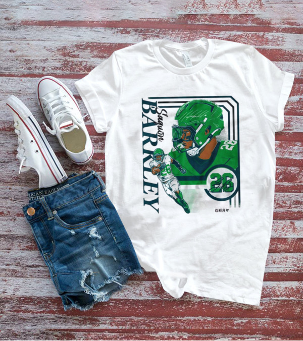 Barkley 26 NFL Philadelphia Eagles Signature Collage T-Shirt