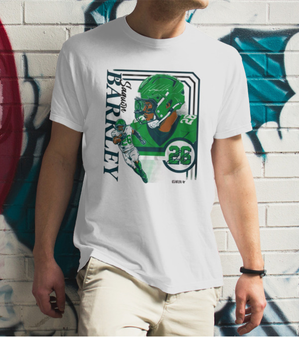 Barkley 26 NFL Philadelphia Eagles Signature Collage T-Shirt
