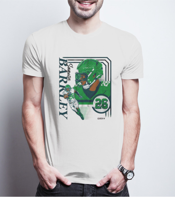 Barkley 26 NFL Philadelphia Eagles Signature Collage T-Shirt