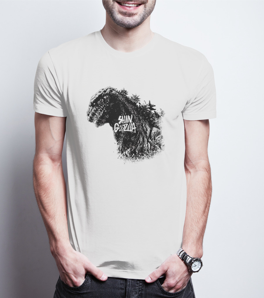Shin Godzilla Persecution Of The Masses Kaiju Silhouette T-Shirt
