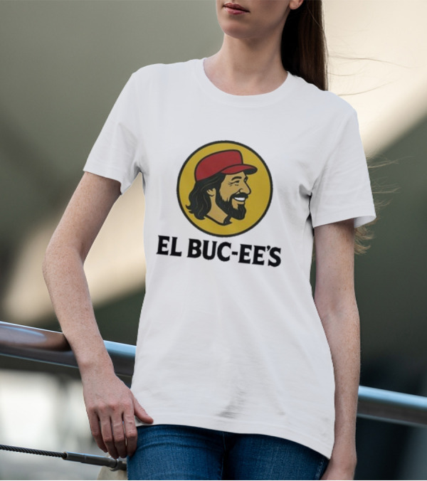 "Somos Bien Méxican Buc-ee’s Parody With Iconic Yellow Red Design" T-Shirt