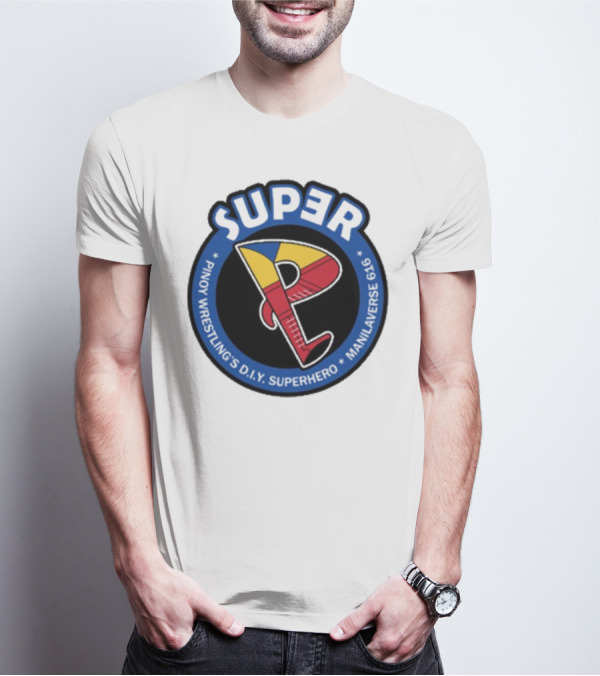Super Pinoy Wrestling D.i.y Superhero Manila Verse 616 T-Shirt