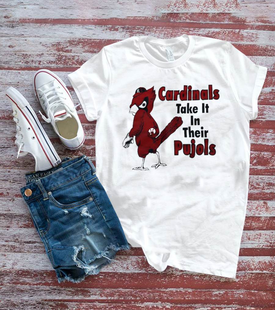 St Louis Cardinals Pujols Baseball Humor T-Shirt