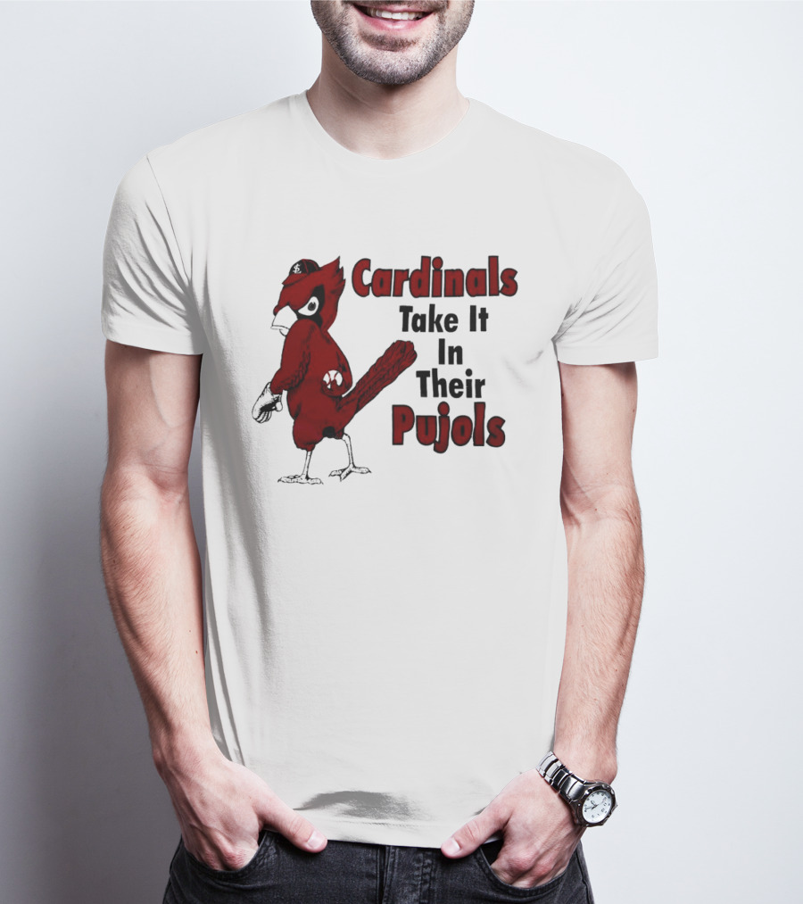 St Louis Cardinals Pujols Baseball Humor T-Shirt