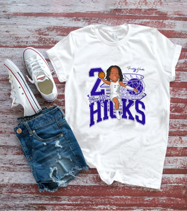Freddy Hicks Tarleton State Basketball Number 20 T-Shirt