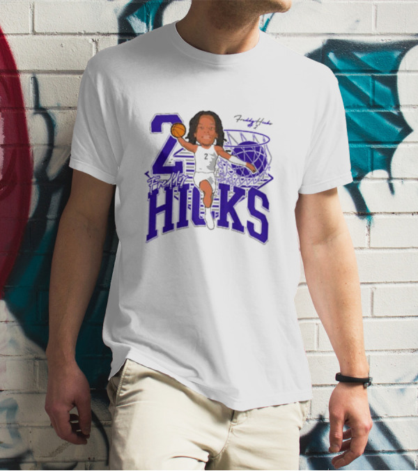 Freddy Hicks Tarleton State Basketball Number 20 T-Shirt