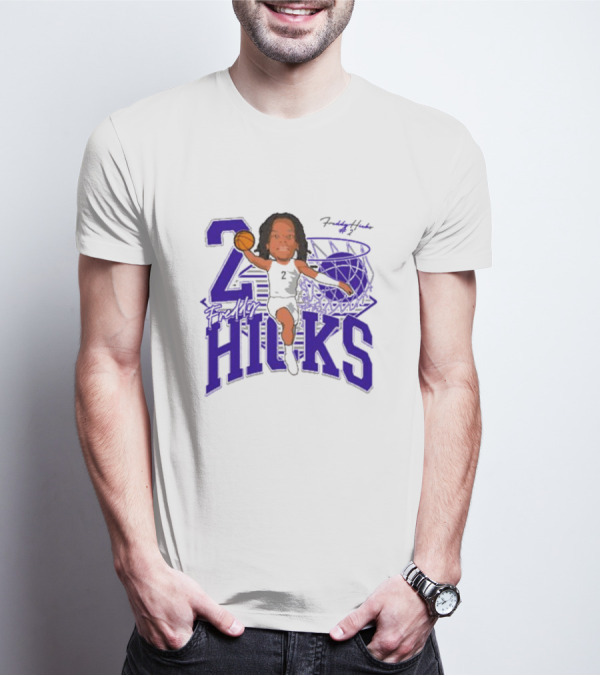 Freddy Hicks Tarleton State Basketball Number 20 T-Shirt