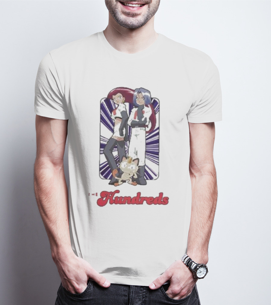 The Hundreds Team Rocket Jessie James Meowth Collaboration T-Shirt