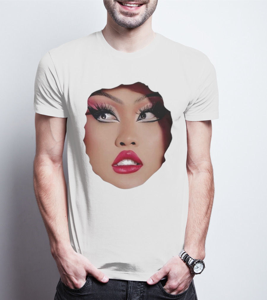 The Joella Dynasty Joella’s Hole Face Art Portrait T-Shirt