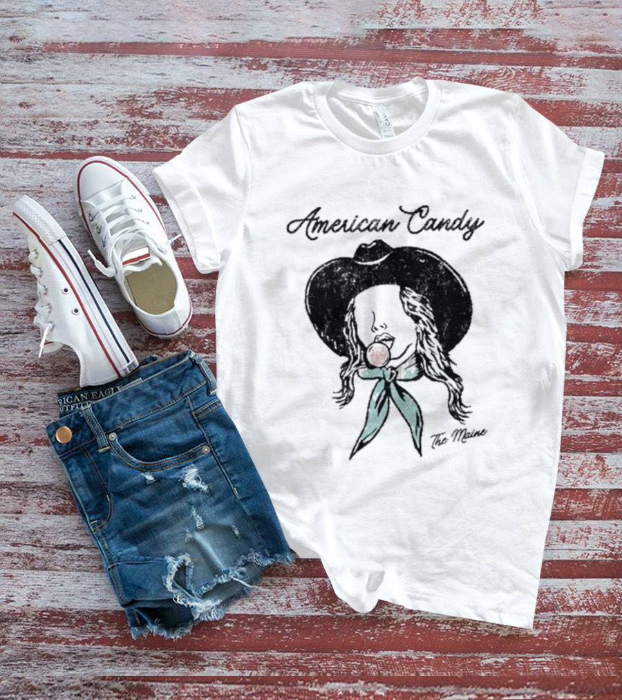 The Maine American Candy Cowgirl With Bandana And Sunglasses T-Shirt