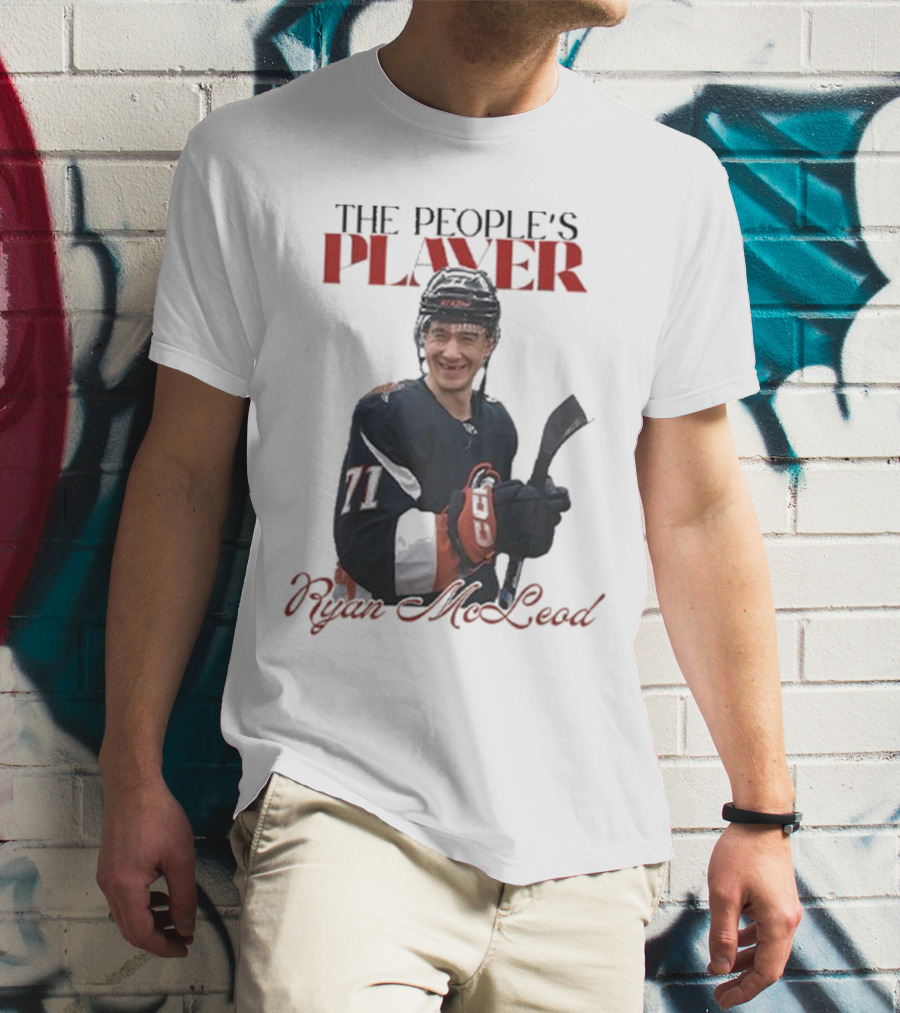 The People’s Player Ryan McLeod 71 Hockey Enthusiast T-Shirt
