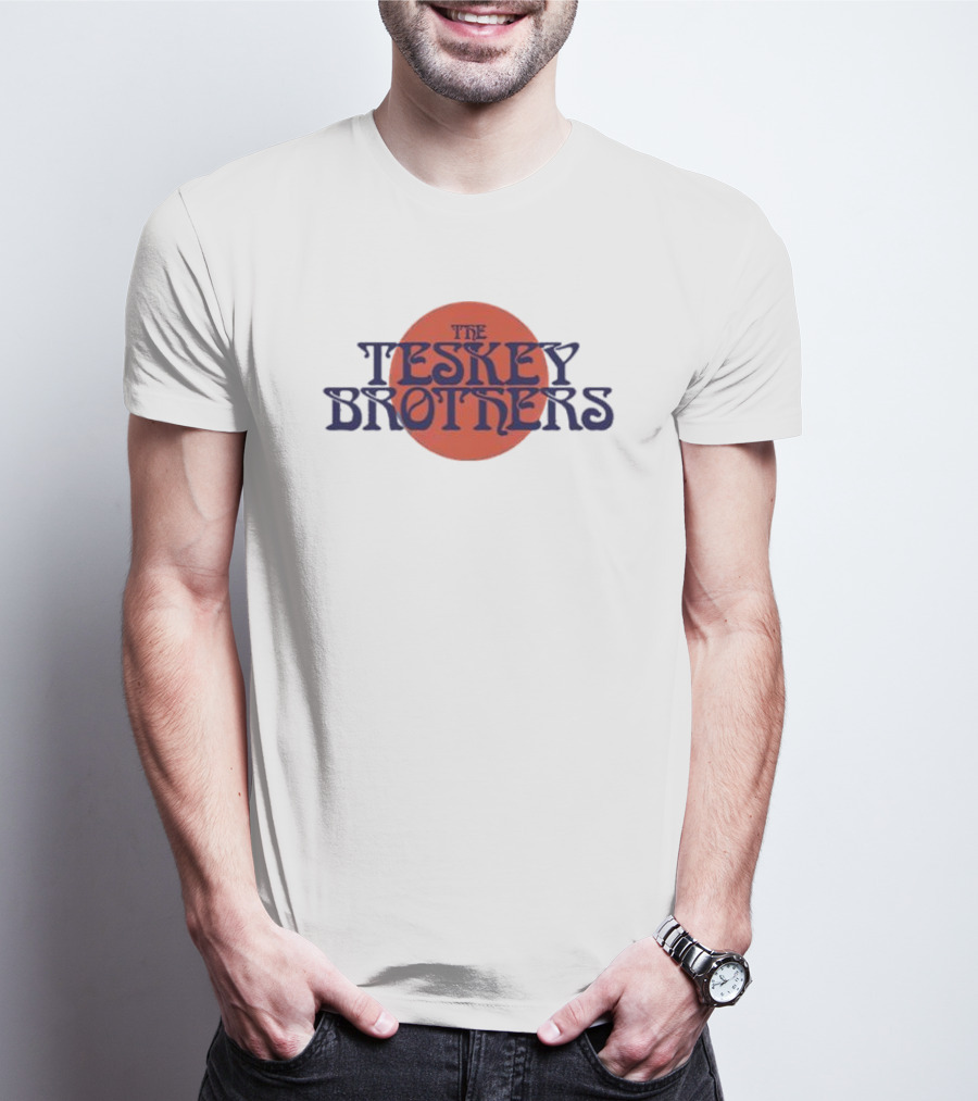 The Teskey Brothers Vintage Red Circular Emblem T-Shirt