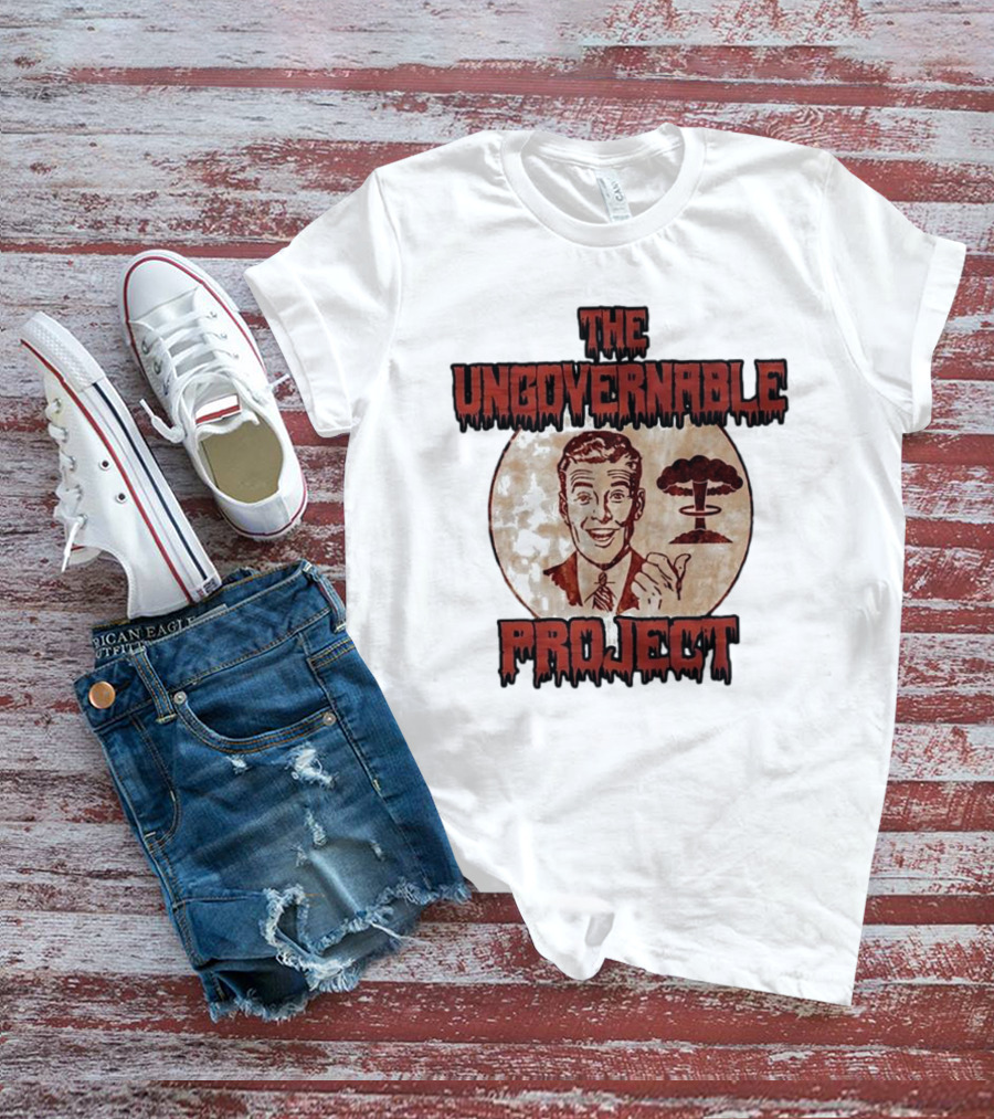 The Ungovernable Project Vintage Cartoon Nuclear Explosion T-Shirt