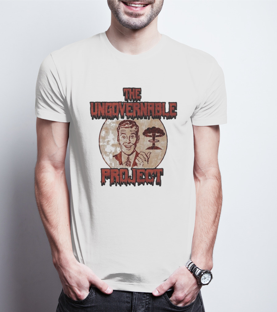 The Ungovernable Project Vintage Cartoon Nuclear Explosion T-Shirt
