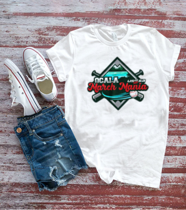 USSSA Ocala March Mania 2025 Baseball Event March 22-23 T-Shirt
