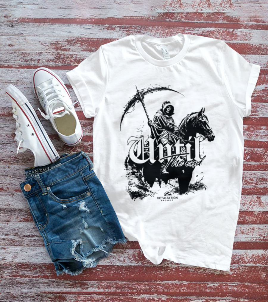 Snowboard Until The End Eternal Winter Trees T-Shirt