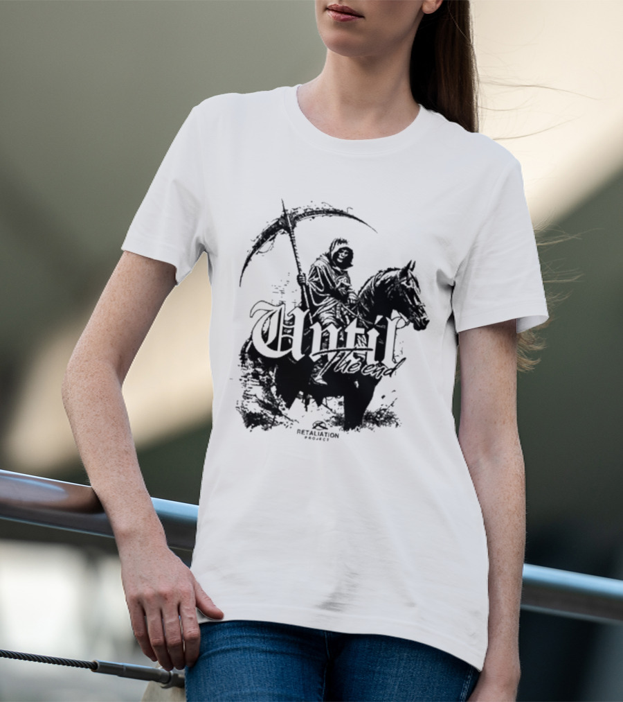 Snowboard Until The End Eternal Winter Trees T-Shirt