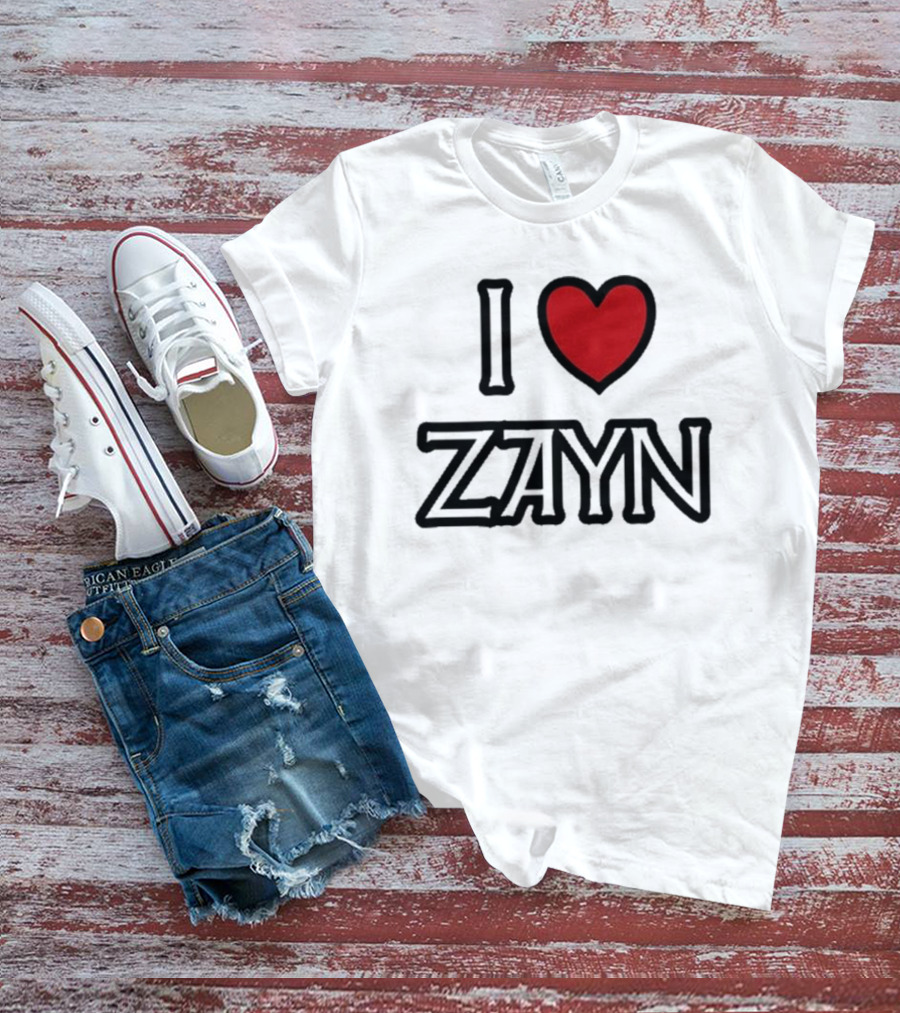 Zayn Squad Brasil I Love Zayn Ringer T-Shirt