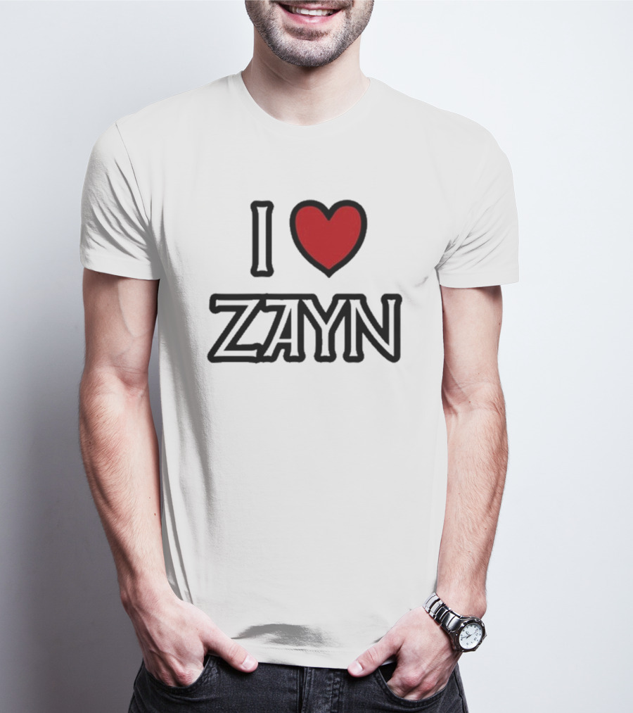 Zayn Squad Brasil I Love Zayn Ringer T-Shirt