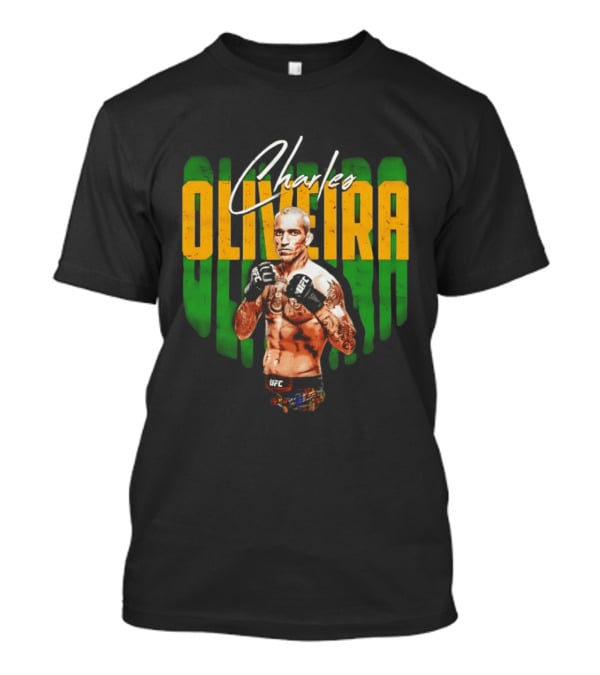Charles Oliveira UFC Fighter Signature Pose T-Shirt