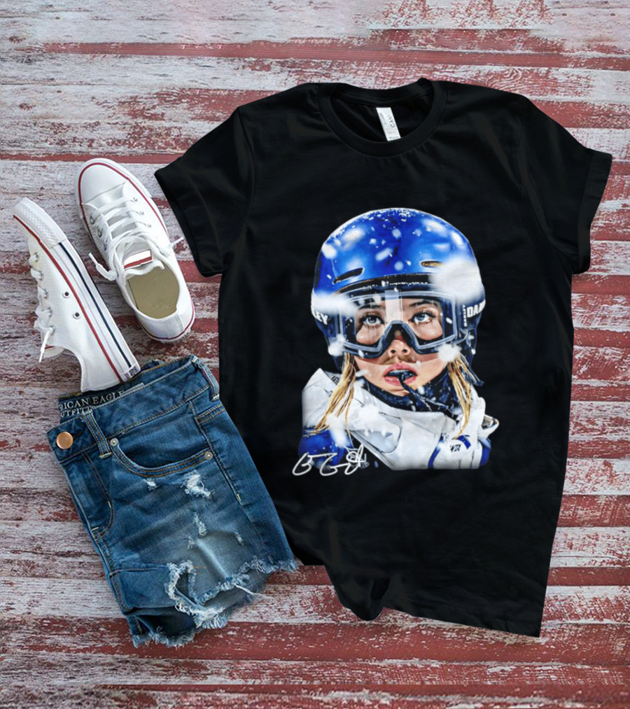 Eileen Gu Aura Snowboard Oakley Goggles Winter Sports T-Shirt