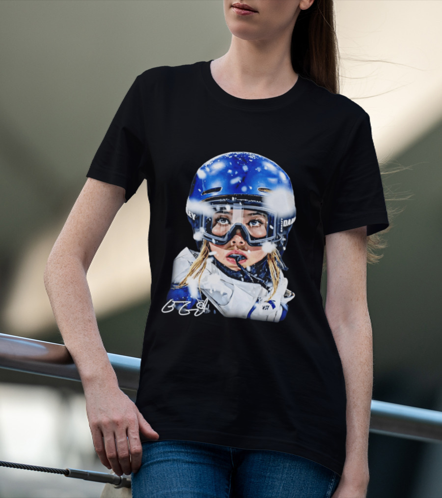 Eileen Gu Aura Snowboard Oakley Goggles Winter Sports T-Shirt
