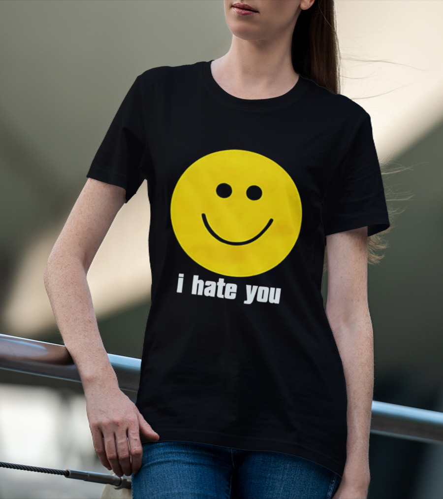 Harry I Hate You Smiley Face T-Shirt
