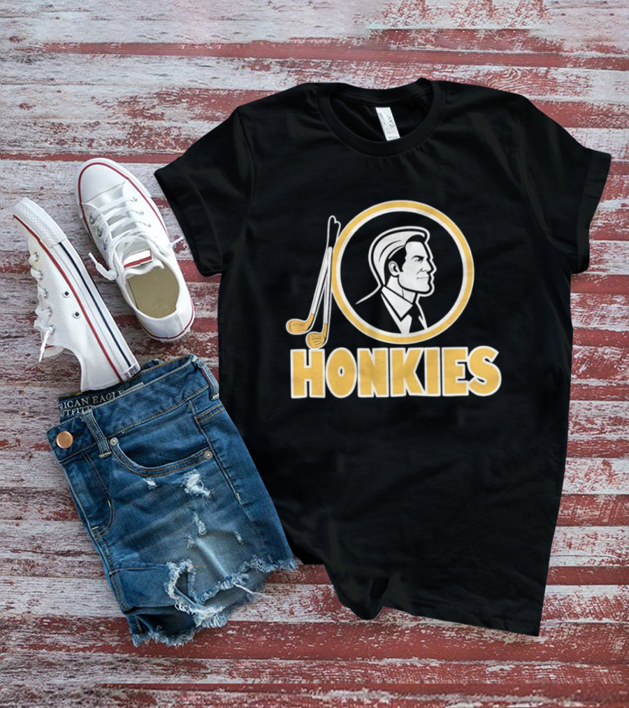 Honkies Washington Commander Golf Icon Circular Motif T-Shirt