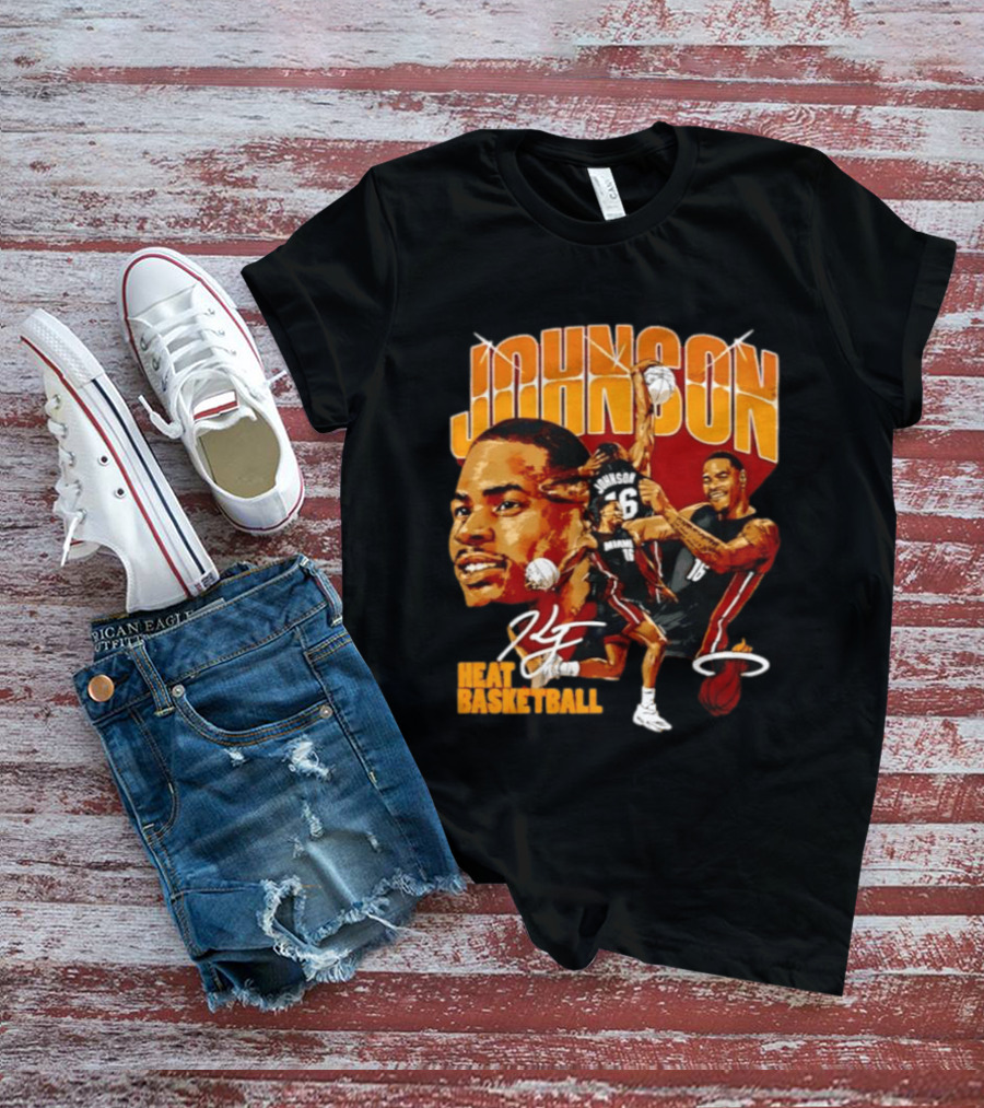 Johnson Heat Basketball Keyonte Johnson Miami 16 T-Shirt