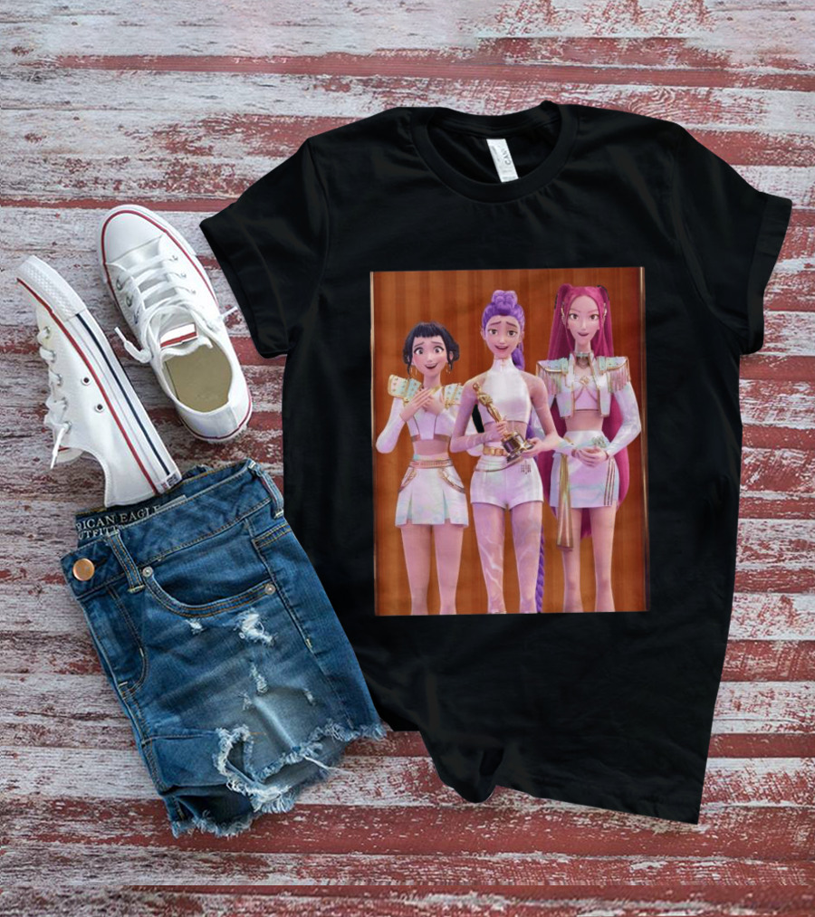 K Pop Demon Hunters Animated Feature Film Oscar Winners T-Shirt