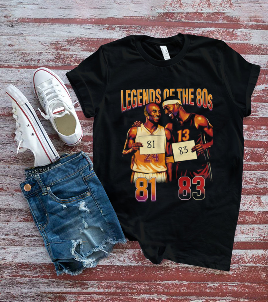 Legends Of The 80s 81 83 T-Shirt