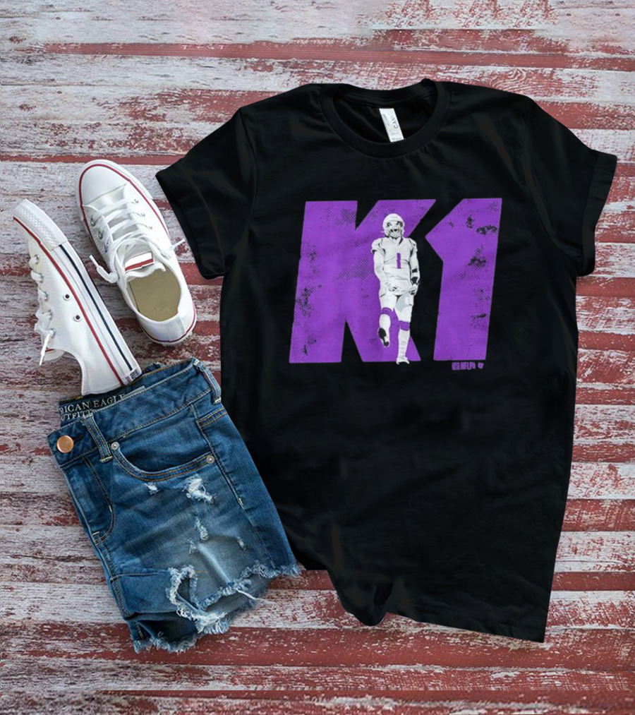 Kyler Murray K1 Purple Football Minnesota Player T-Shirt