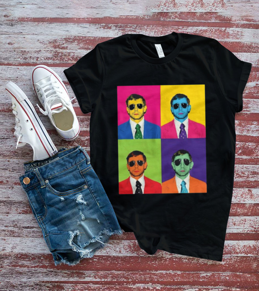 Mike Vining Pop Art Style Multicolor T-Shirt