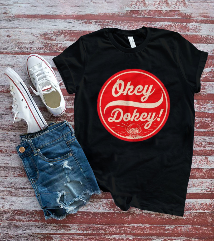 Okey Dokey The Last Drink Red Circle T-Shirt