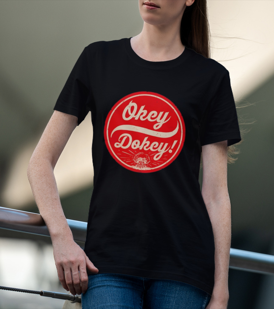 Okey Dokey The Last Drink Red Circle T-Shirt