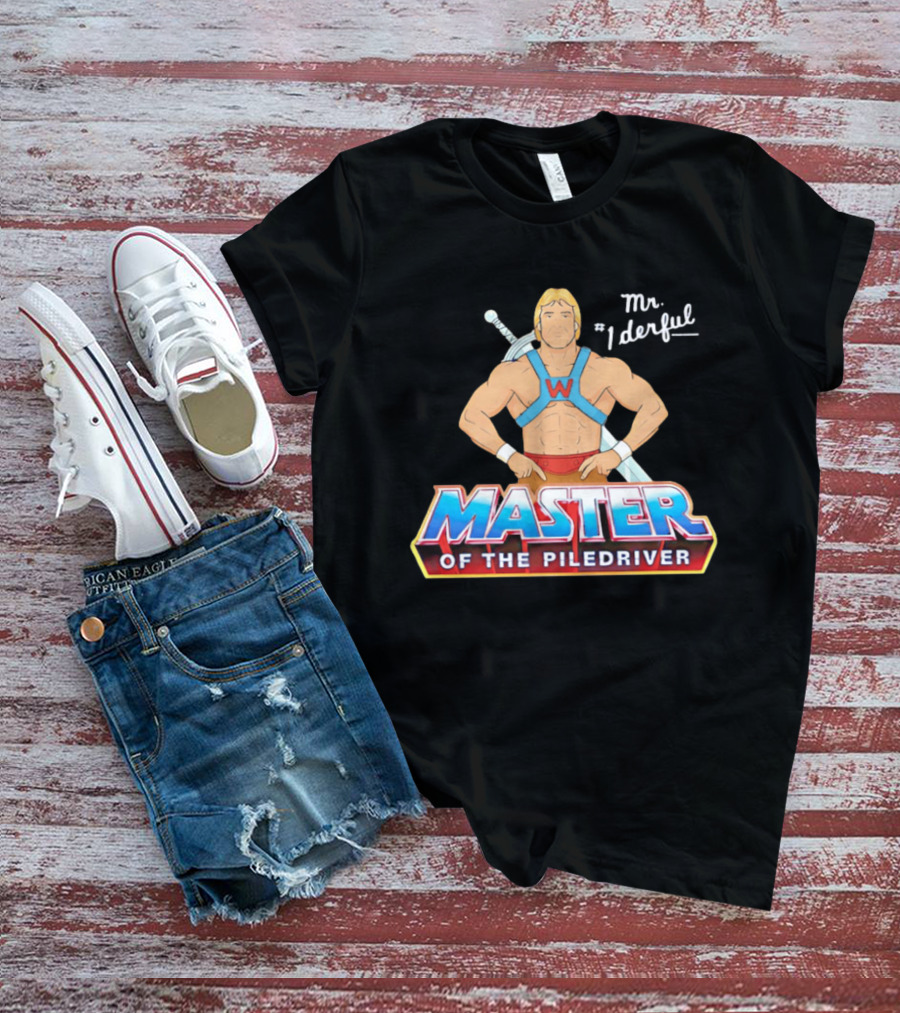 Master Of The Piledriver Mr. Wonderful Paul Orndorff Wrestling T-Shirt