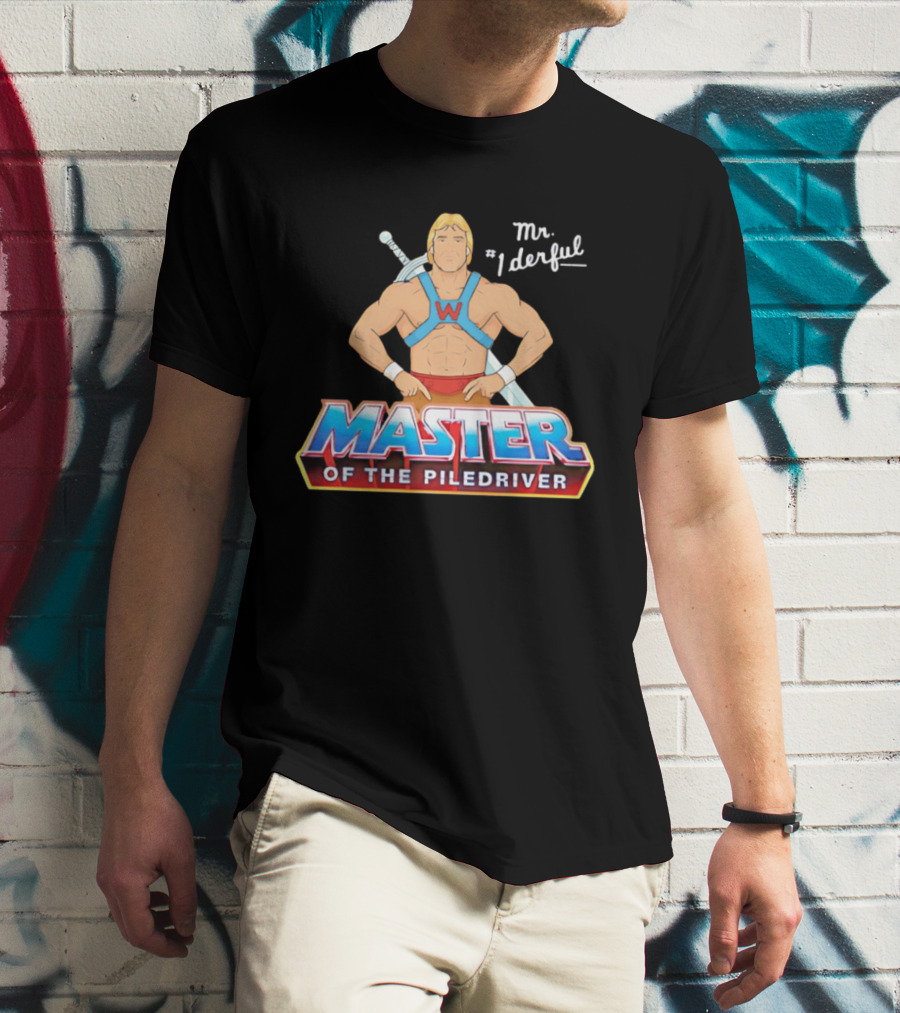 Master Of The Piledriver Mr. Wonderful Paul Orndorff Wrestling T-Shirt