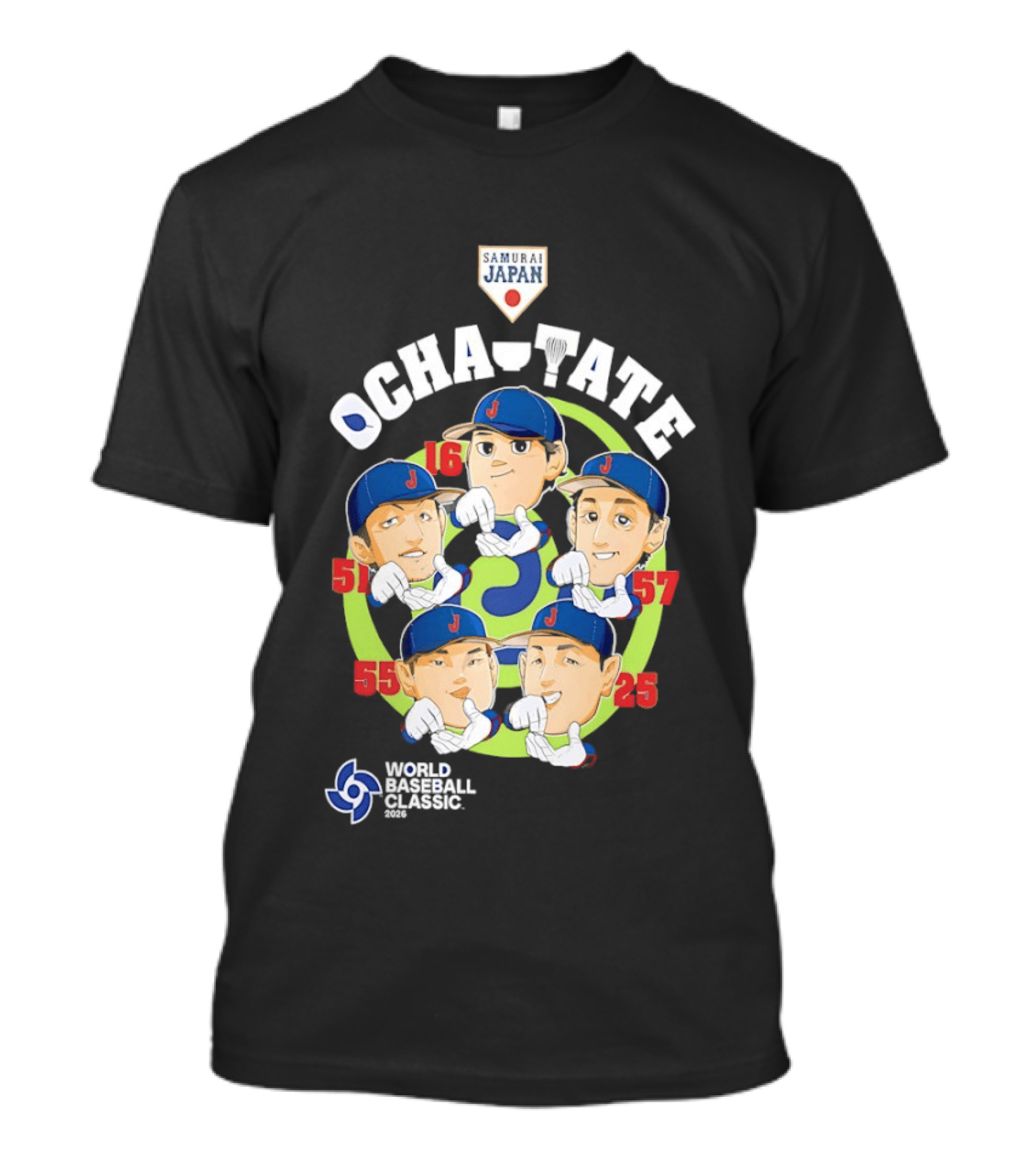 Samurai Japan Ocha Tate World Baseball Classic 2026 AM Japan T-Shirt