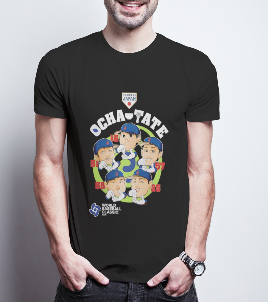 Samurai Japan Ocha Tate World Baseball Classic 2026 AM Japan T-Shirt