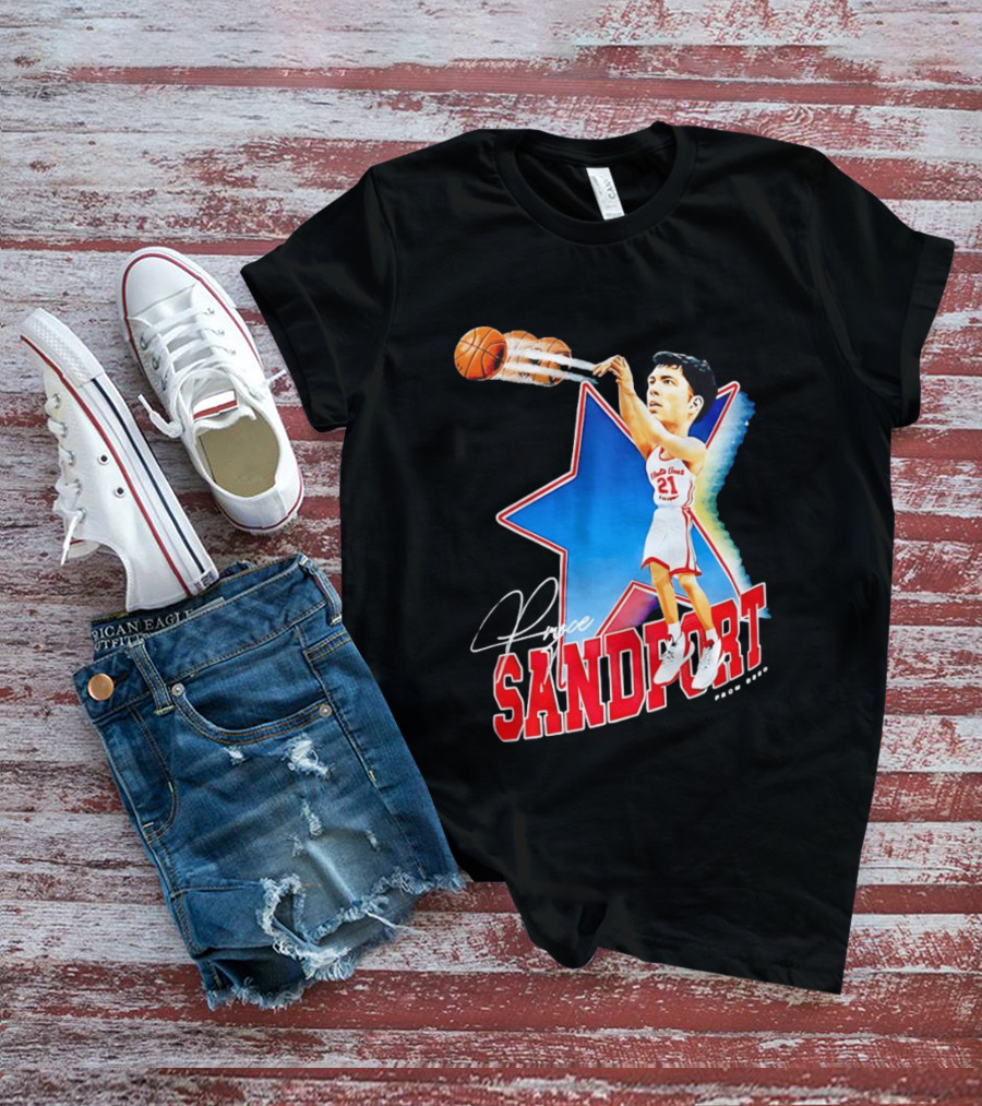 Pryce Sandfort Nebraska Cornhuskers Basketball Star Player 21 T-Shirt