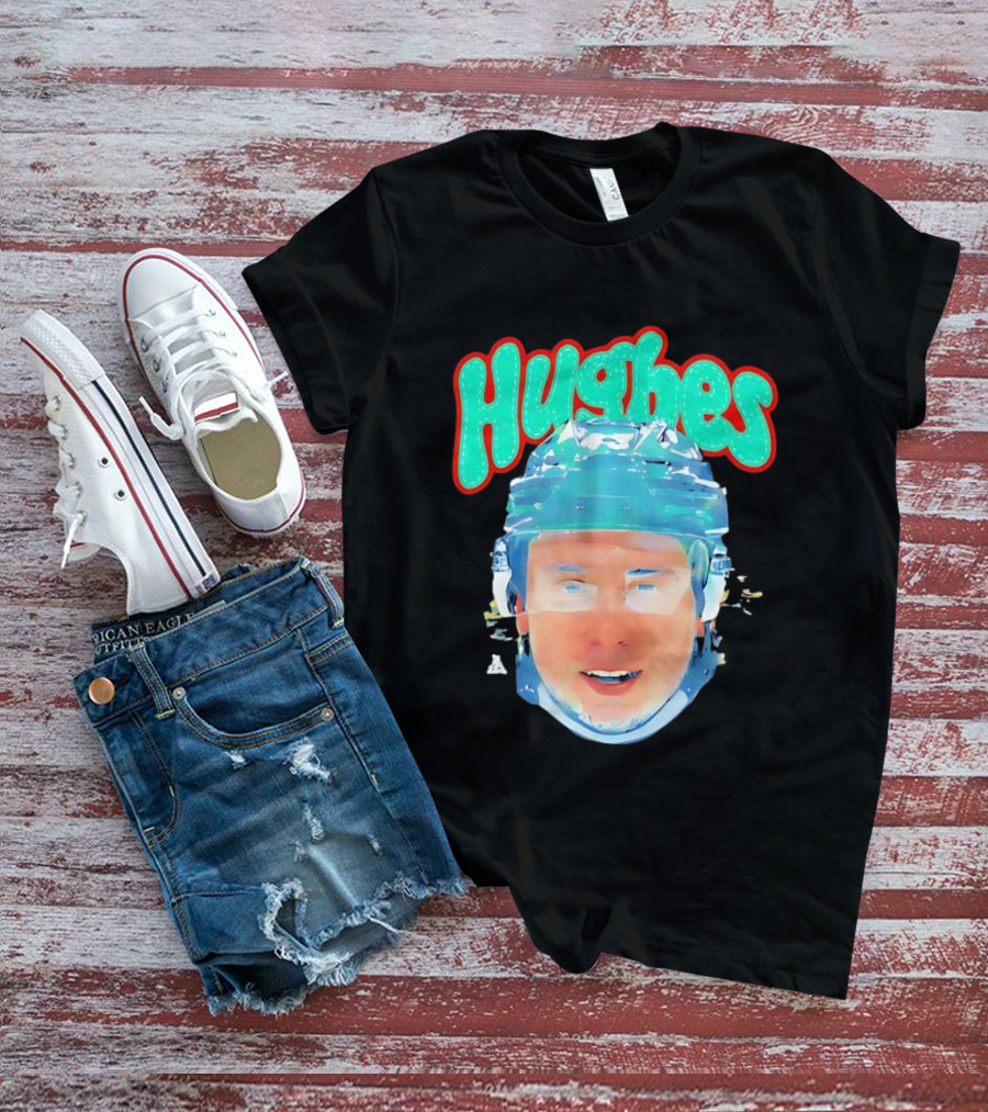 Quinn Hughes 43 Hughes Minnesota Wild Big Head 2026 T-Shirt