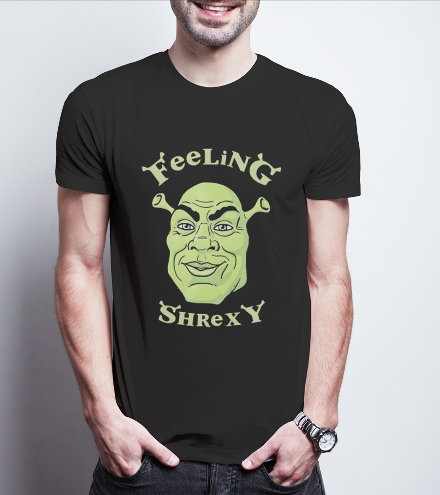 Feeling Shrexy Shrek Face T-Shirt