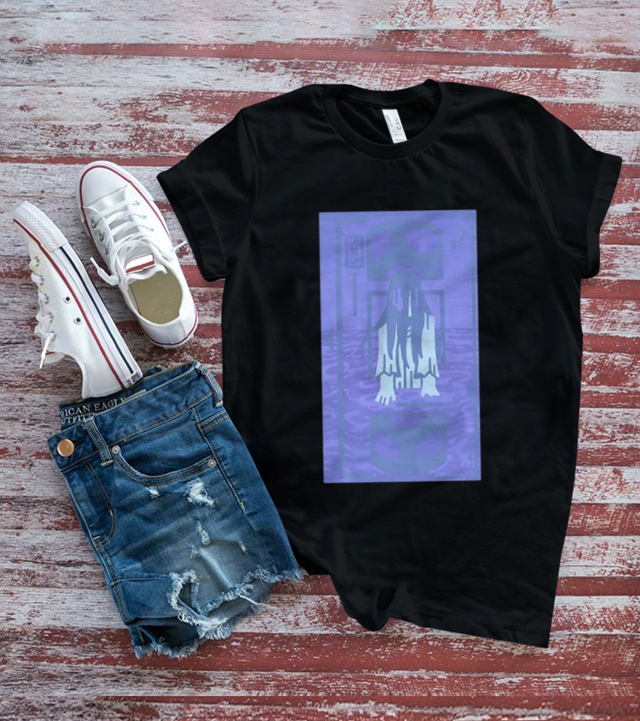 The Ring Samara CURSE VHS Tape Horror Aesthetic T-Shirt