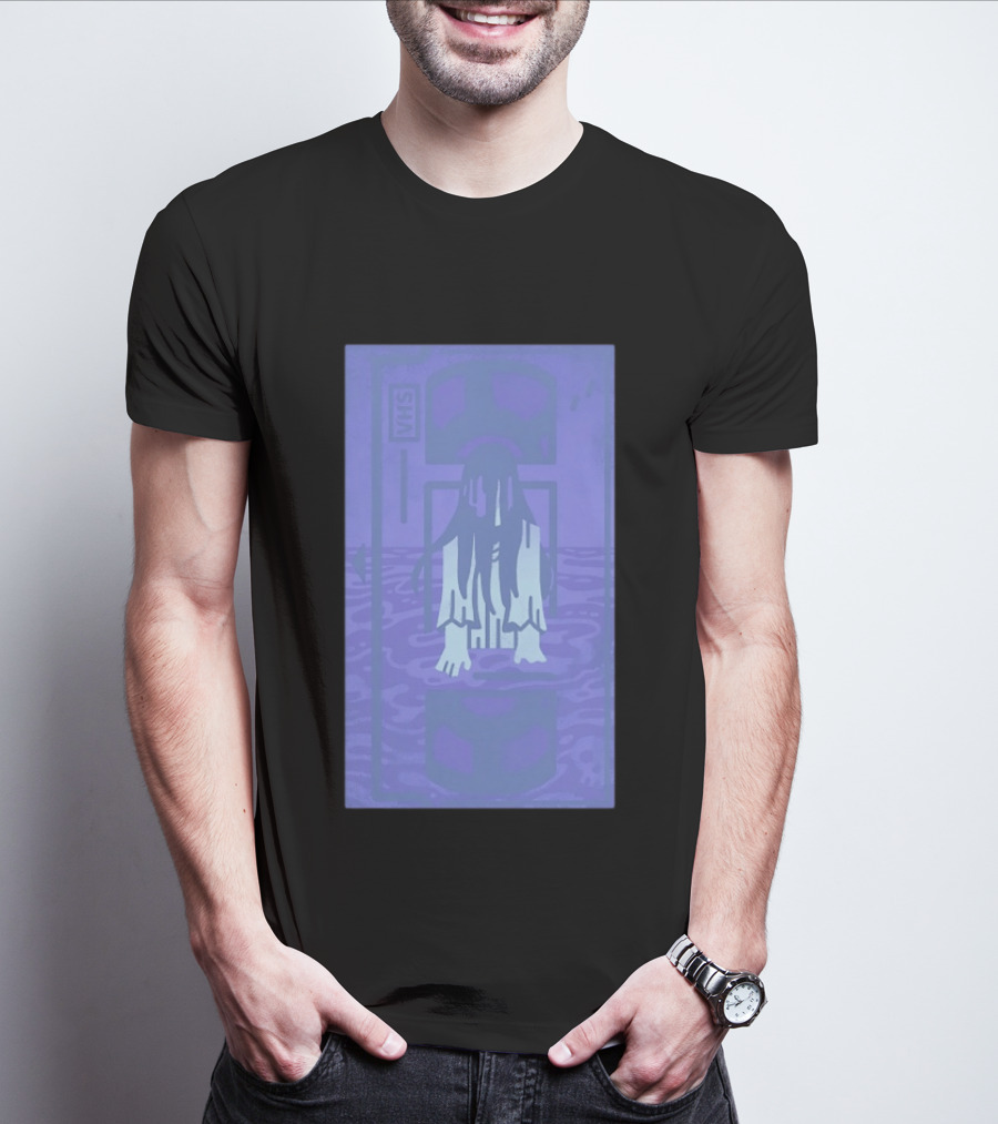 The Ring Samara CURSE VHS Tape Horror Aesthetic T-Shirt