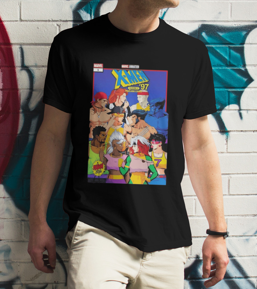 X Men 97 Season 2 Prelude Comic Issue 1 A Mutant Milestone Marvel Animation T-Shirt