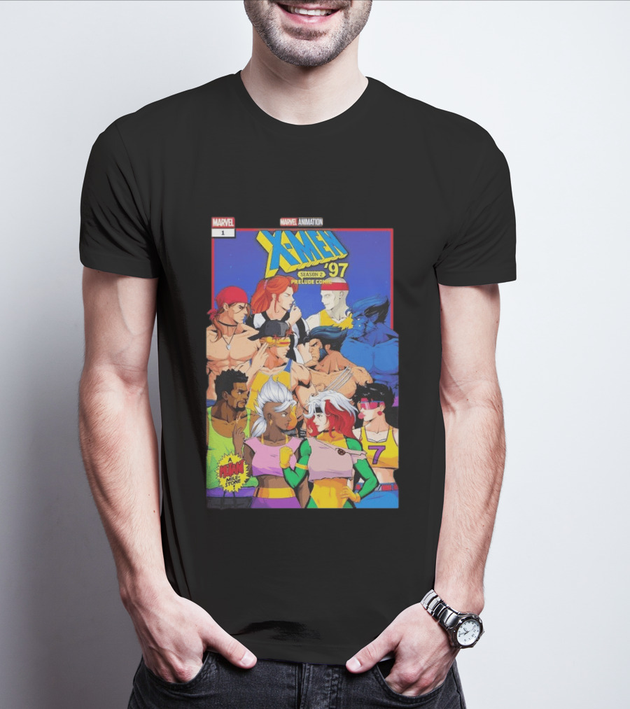 X Men 97 Season 2 Prelude Comic Issue 1 A Mutant Milestone Marvel Animation T-Shirt