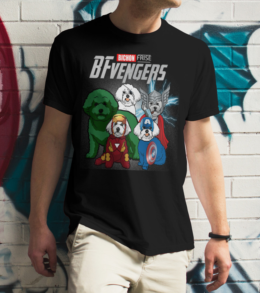 Bichon Frise BFvengers T-Shirt