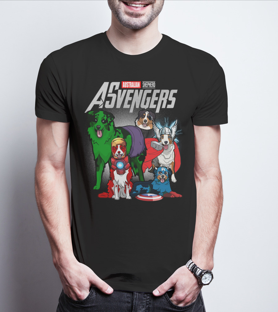 Australian Shepherd ASvengers T-Shirt
