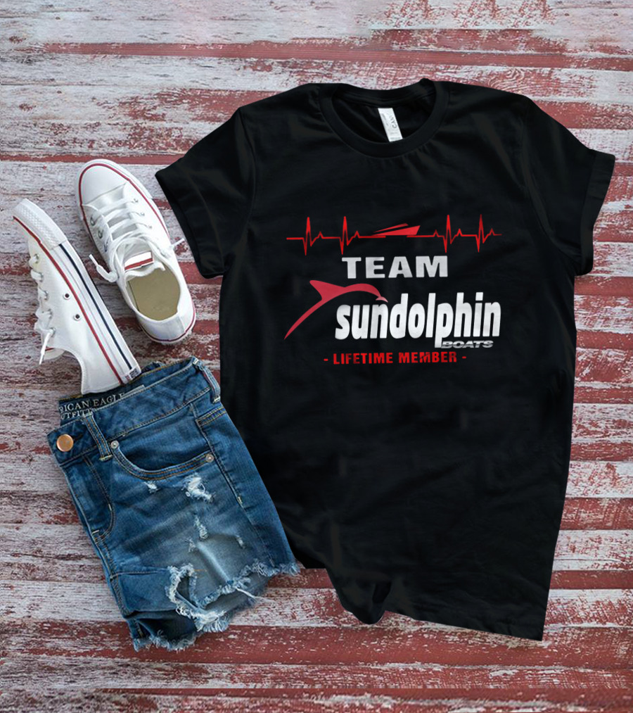Team Sundolphin Boats Lifetime Member T-Shirt