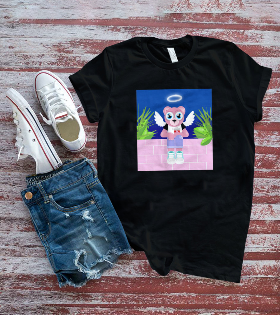 Angels Break Halo Bear With Wings 349536 T-Shirt